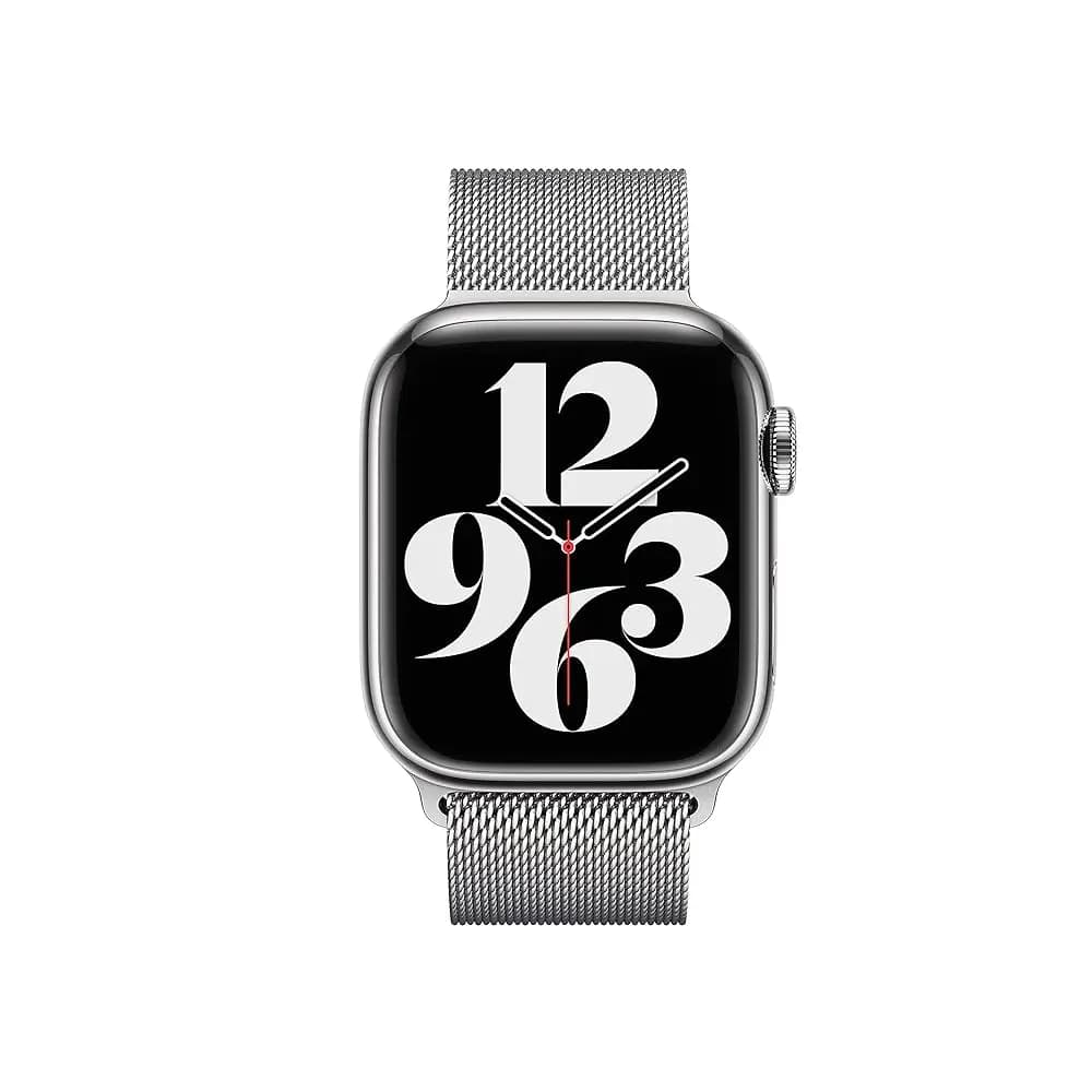 Pasek do Apple Watch 38, 40, 41mm (22mm) Metalowy - srebrny
